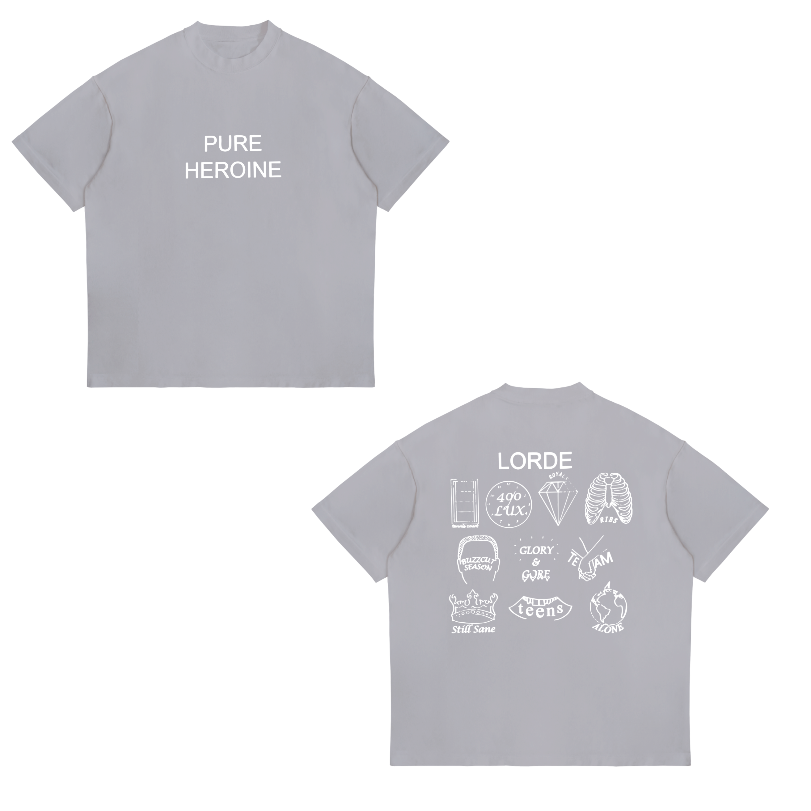 Camisa Pure Heroine 10 - Lorde