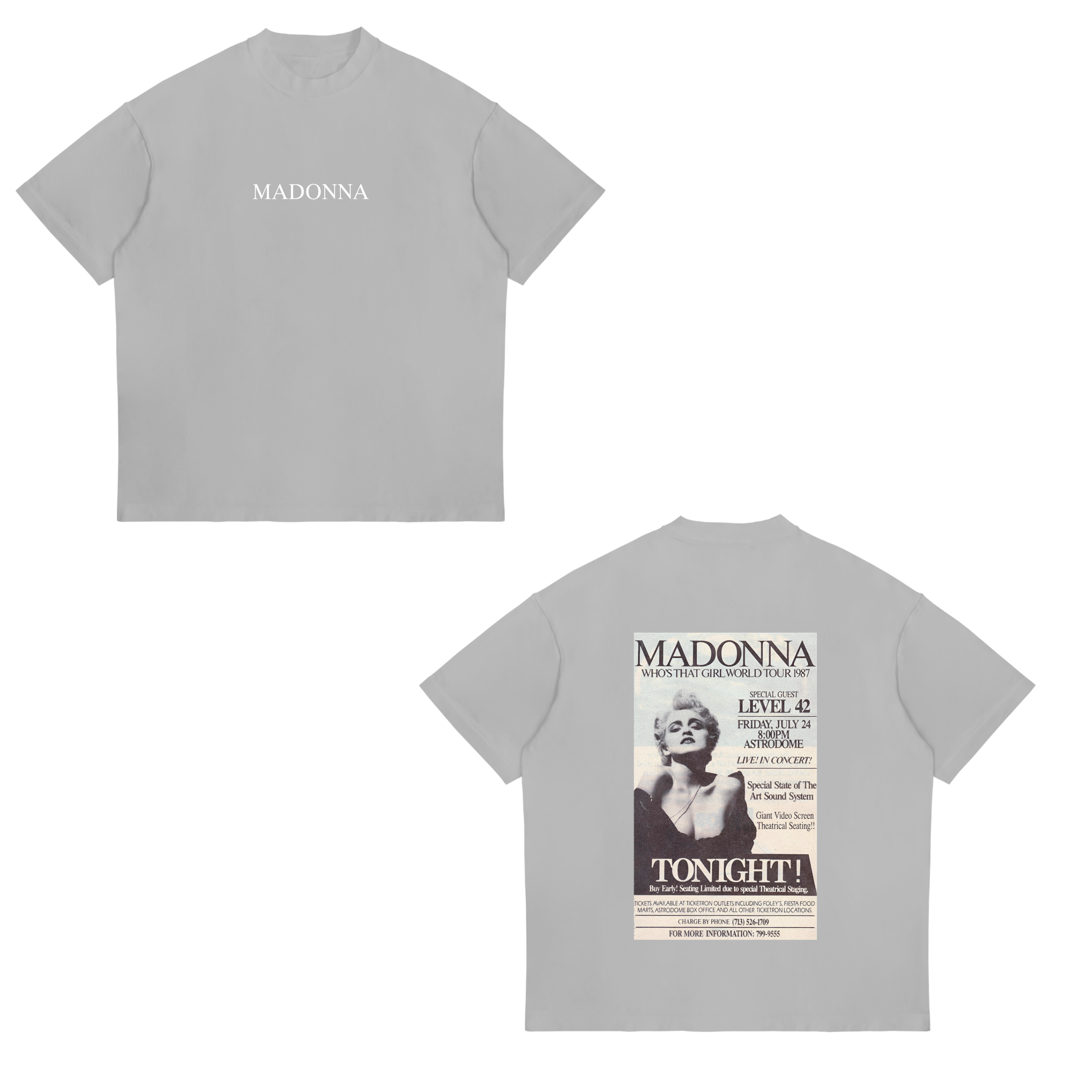 Camisa Who's That Girl World Tour 3 - Madonna