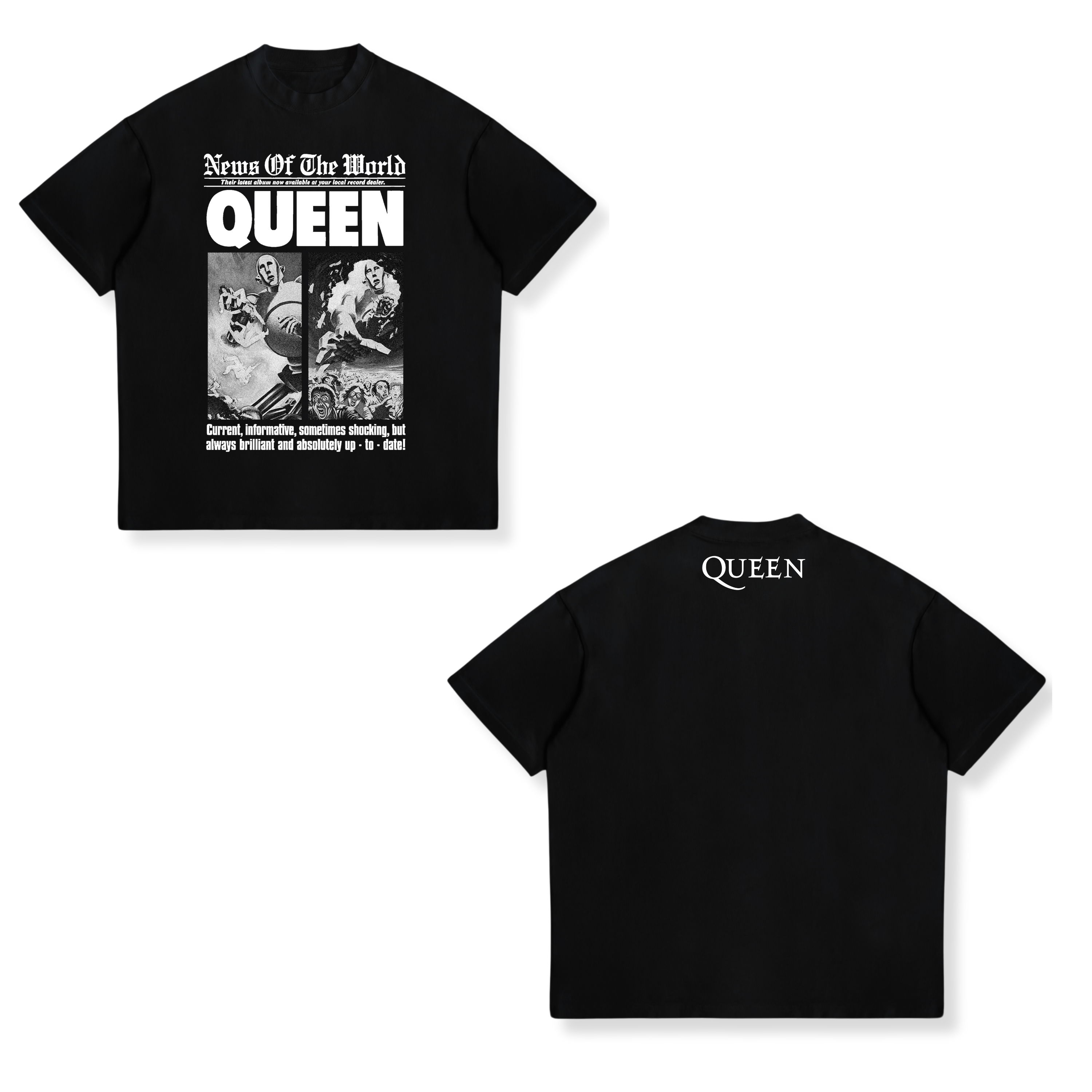 Camisa News of the World 6 - Queen