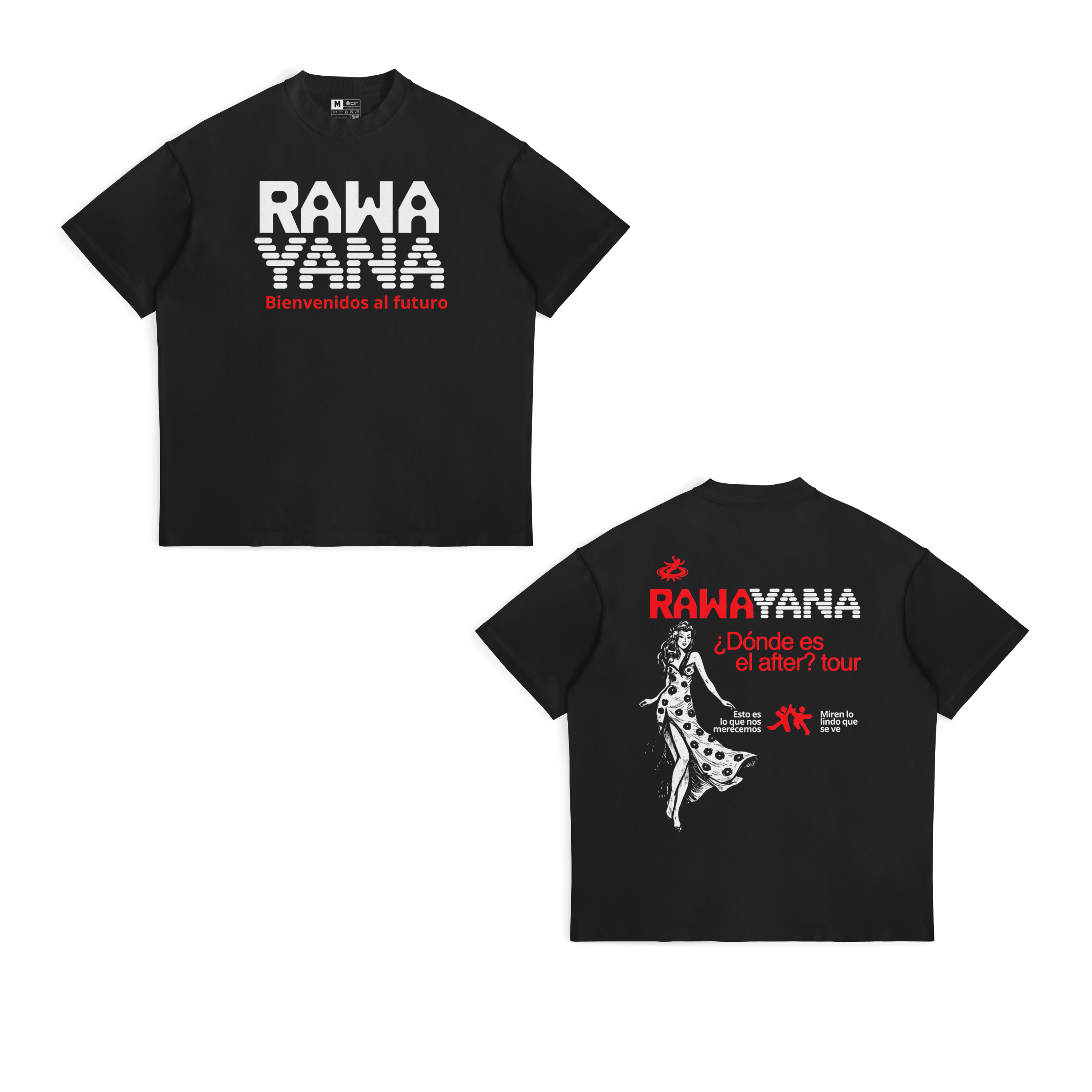Camisa ¿Dónde es el after? Bienvenidos al futuro  9 - Rawayana