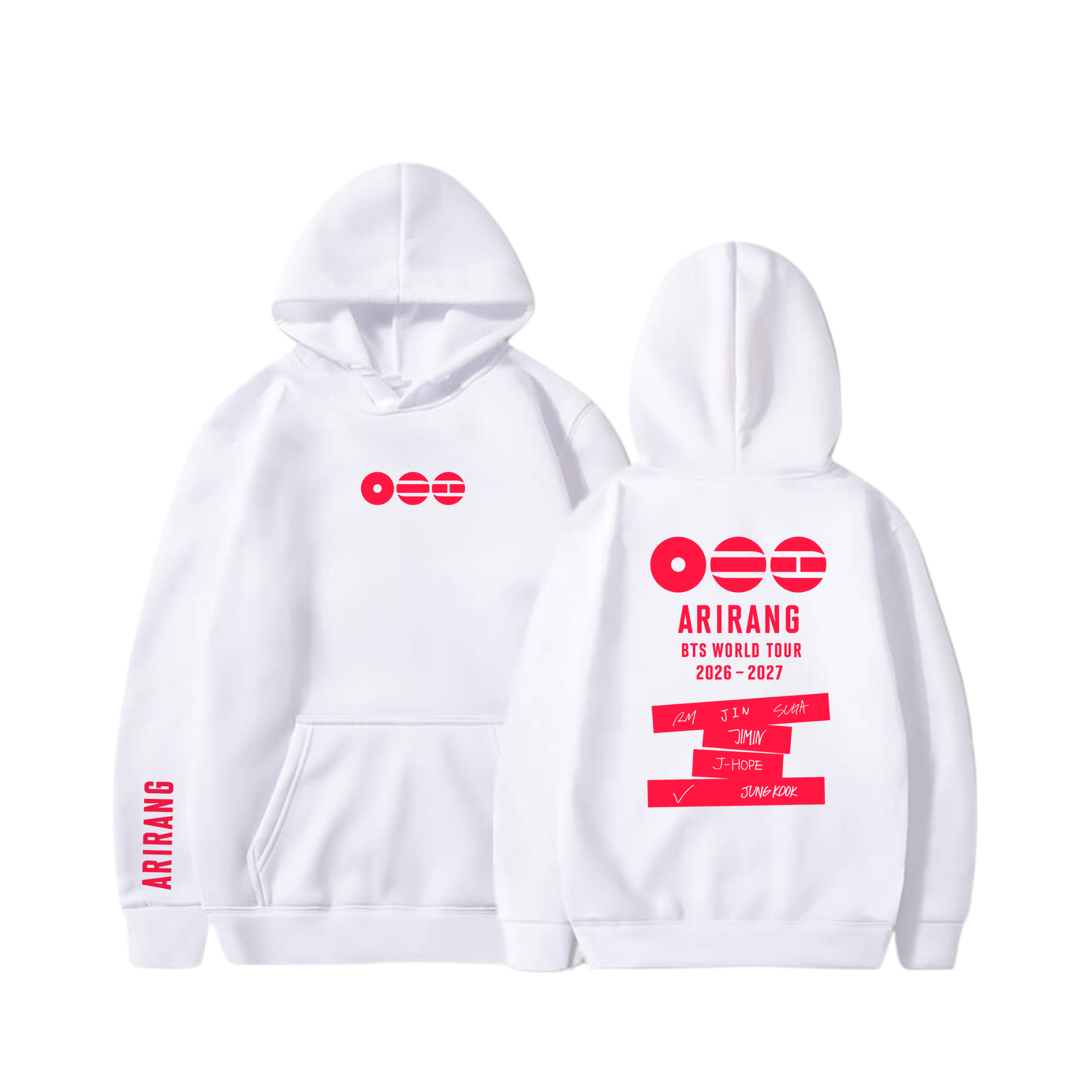 Hoodie  World Tour Arirang 11 - BTS
