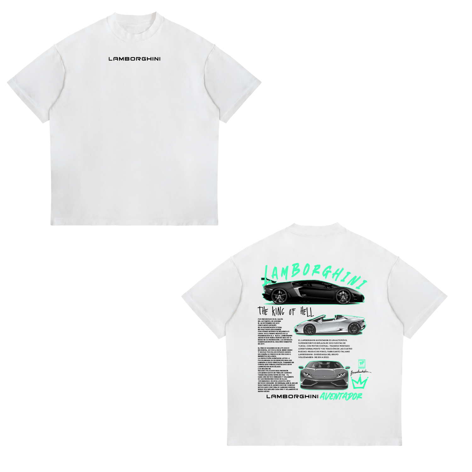 Camisa Autos 1 - Lamborghini