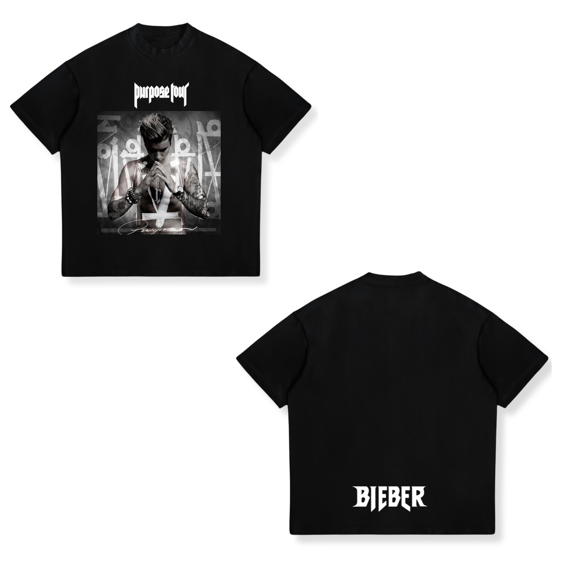 Camisa Purpose 3 - Justin Bieber