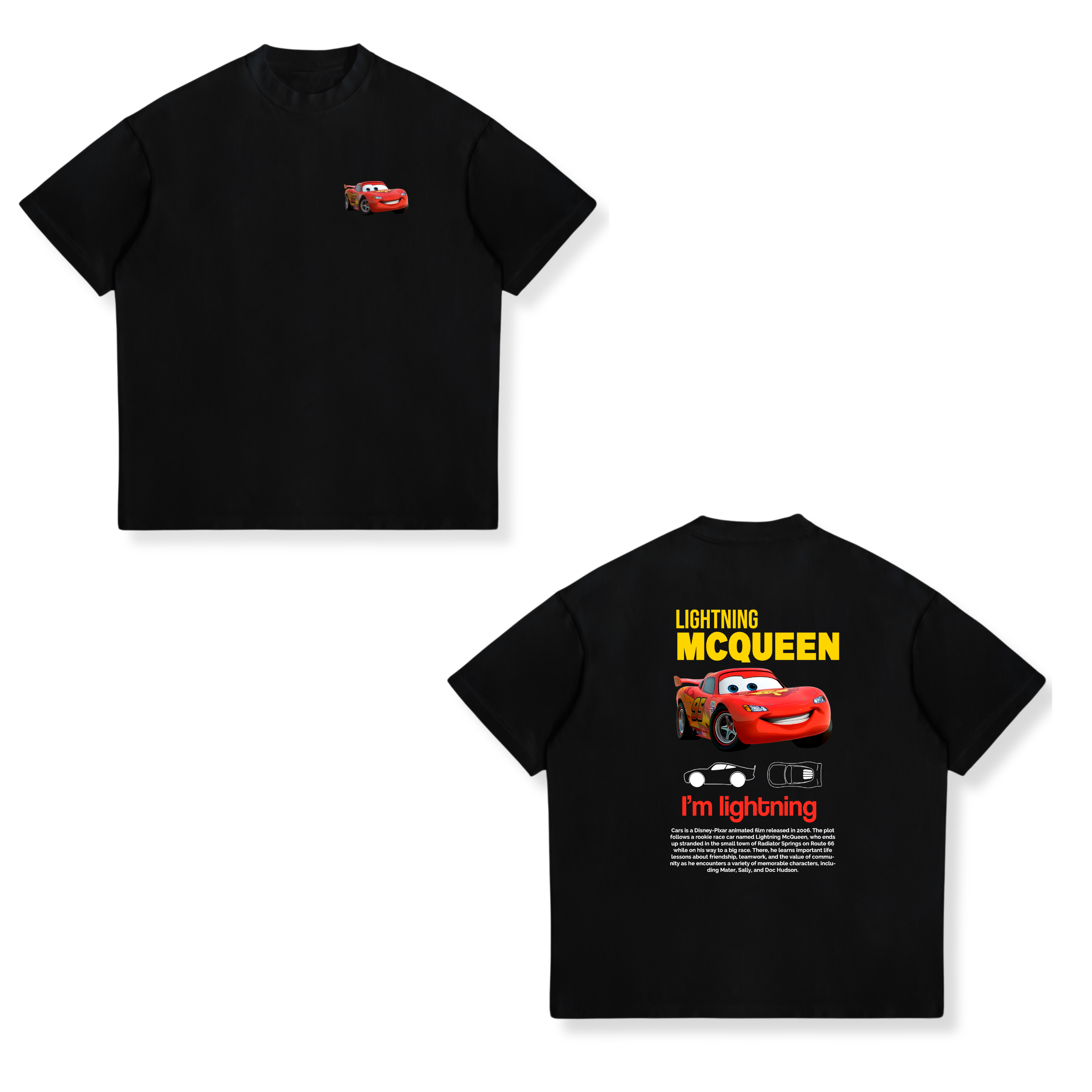 Camisa McQueen 1 - Cars