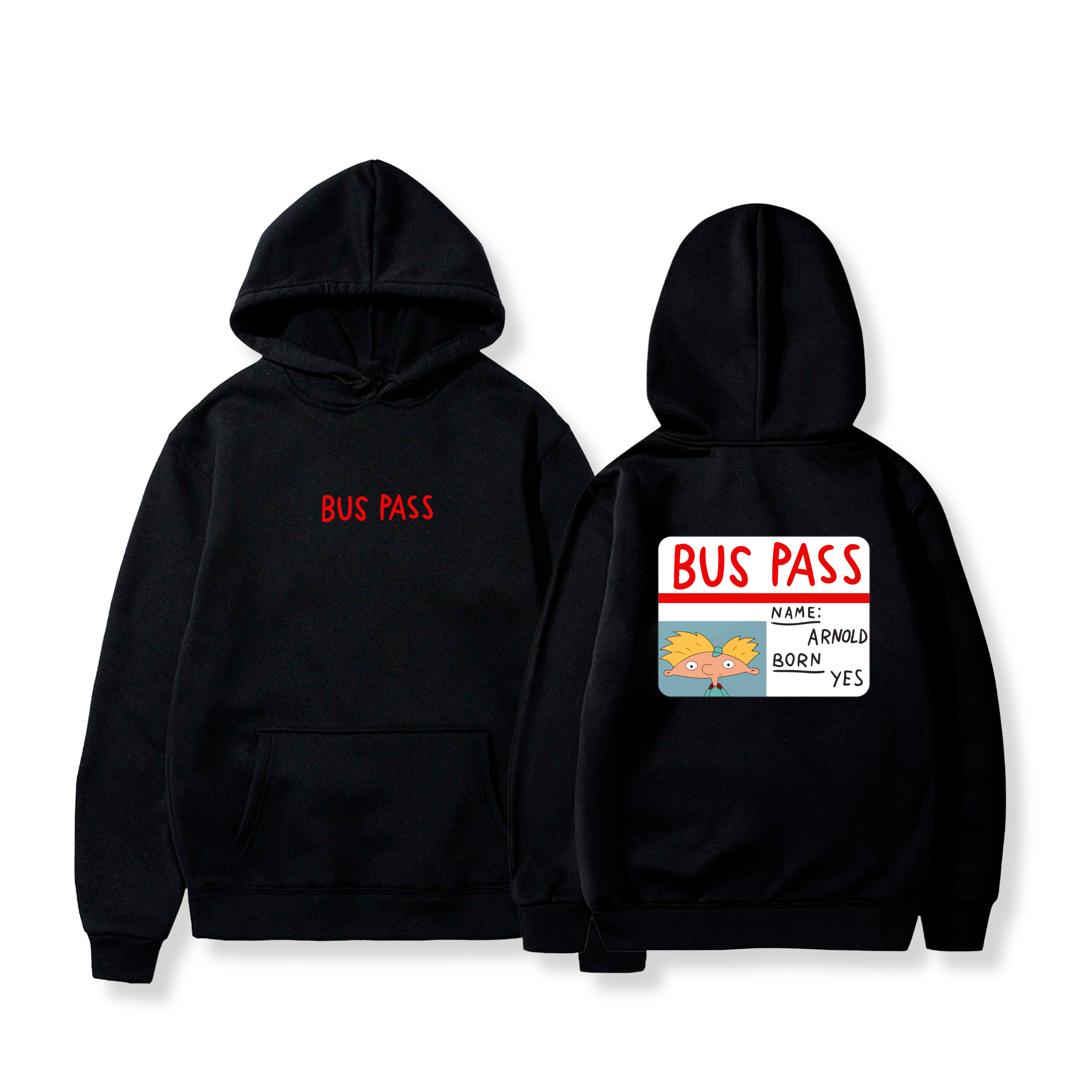 Hoodie Buss Pass  5 - ¡Oye Arnold!