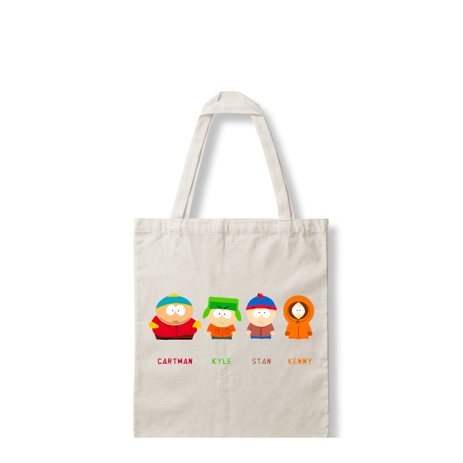 Tote bag Eric, Kenny, Kyle, y Stan 2 - South Park