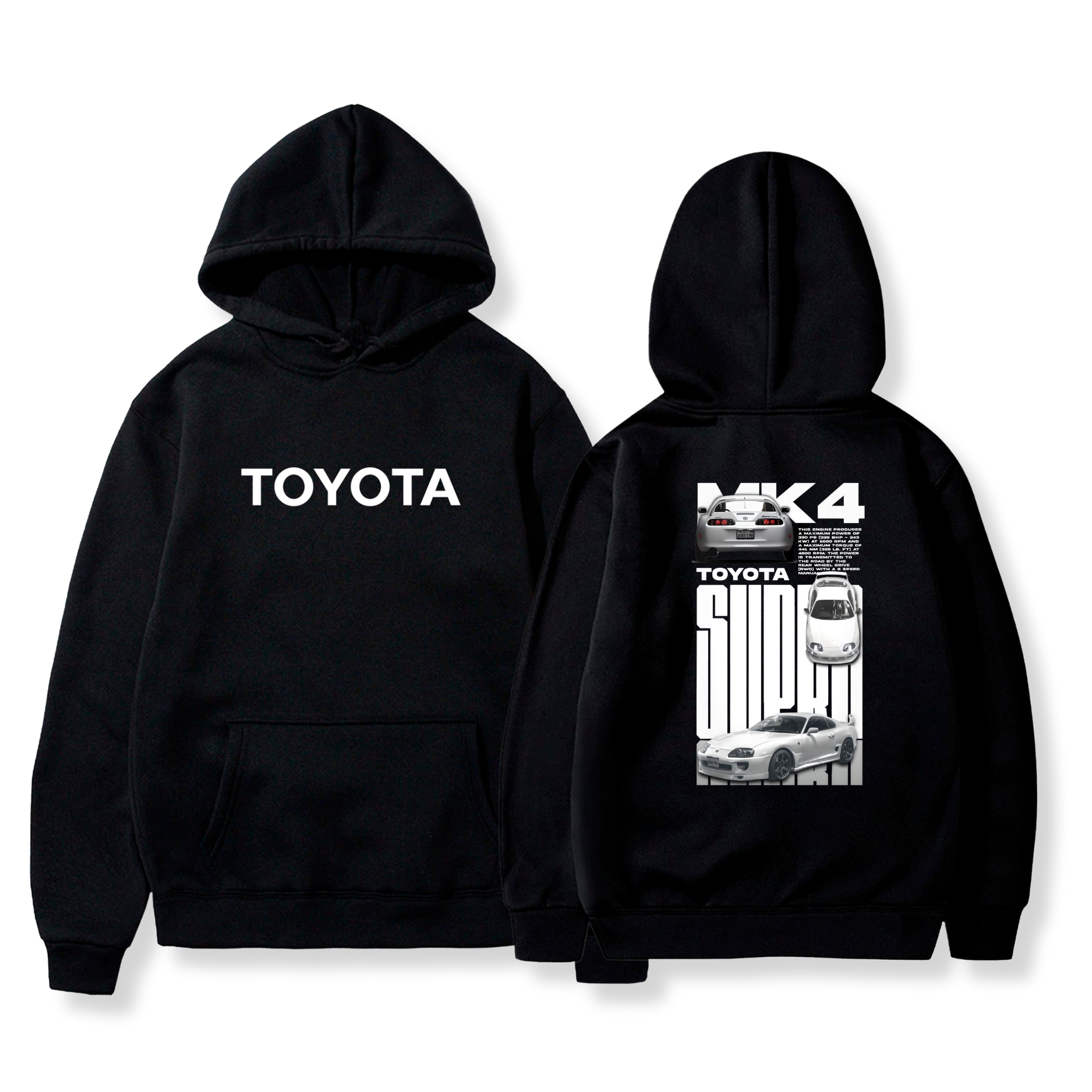 Hoodie Supra MK4  5 - Toyota