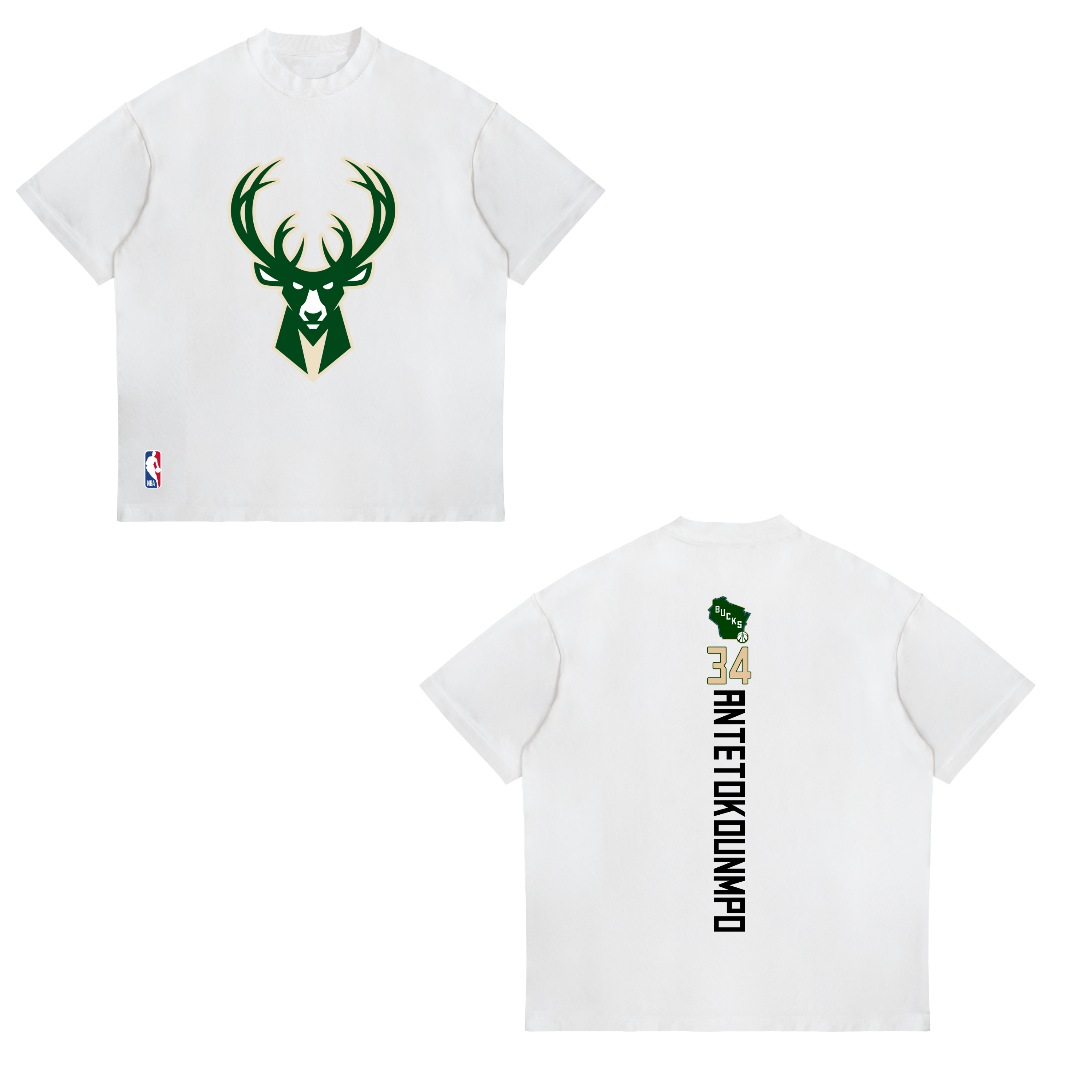 Camisa Giannis Antetokounmpo 3 - Milwaukee Bucks