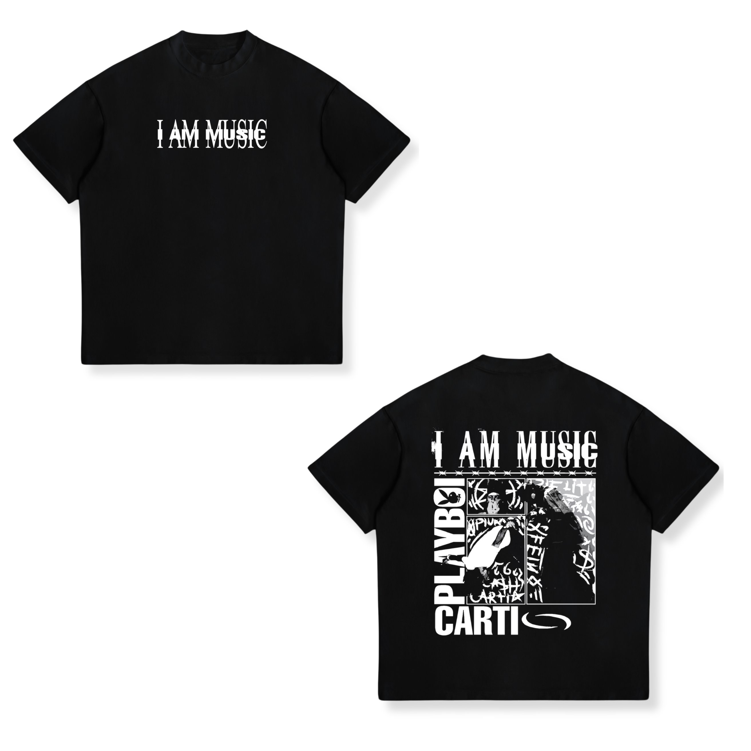 Camisa  I am Music  7 - Playboi Carti