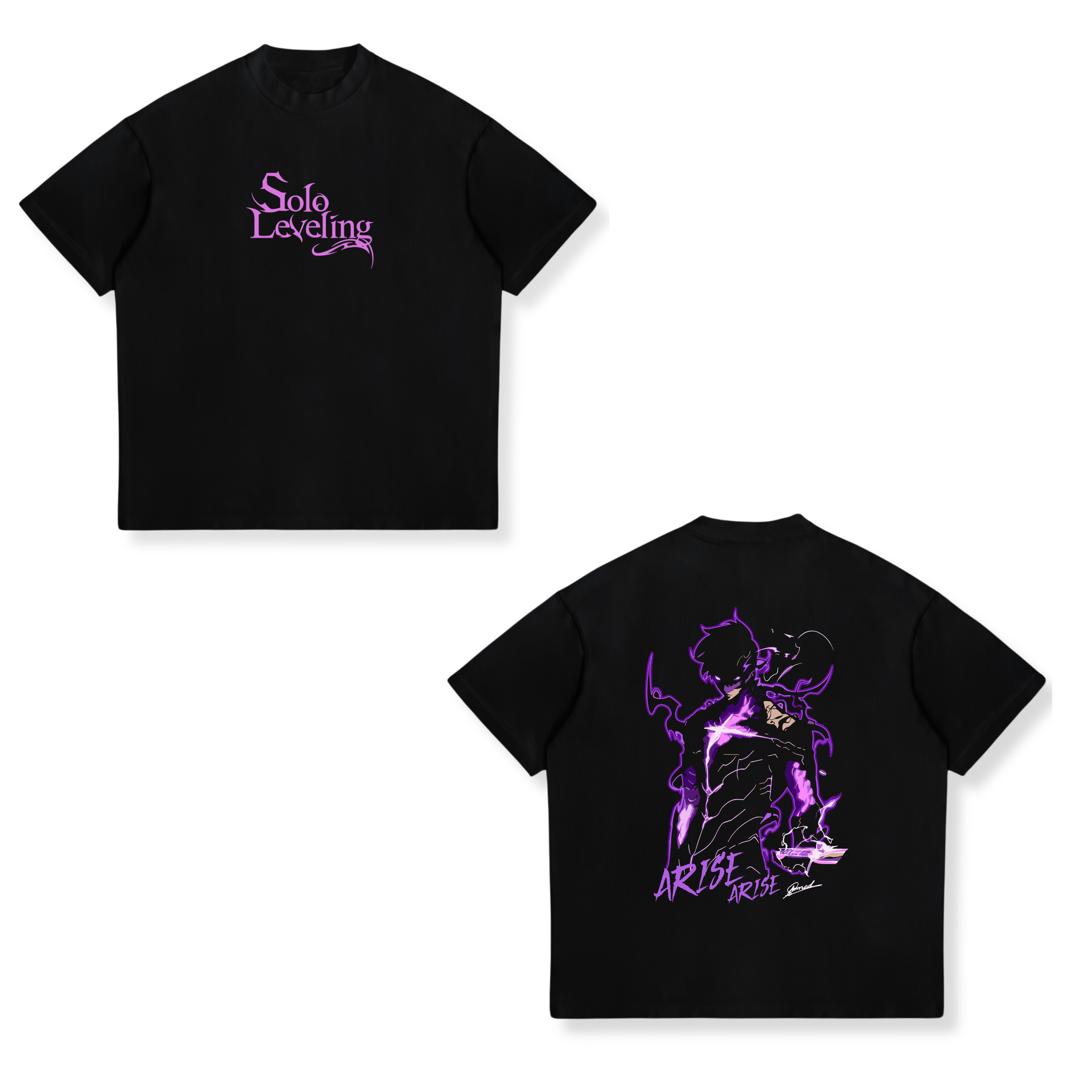 Camisa Sung Jin-woo  19 - Solo Leveling