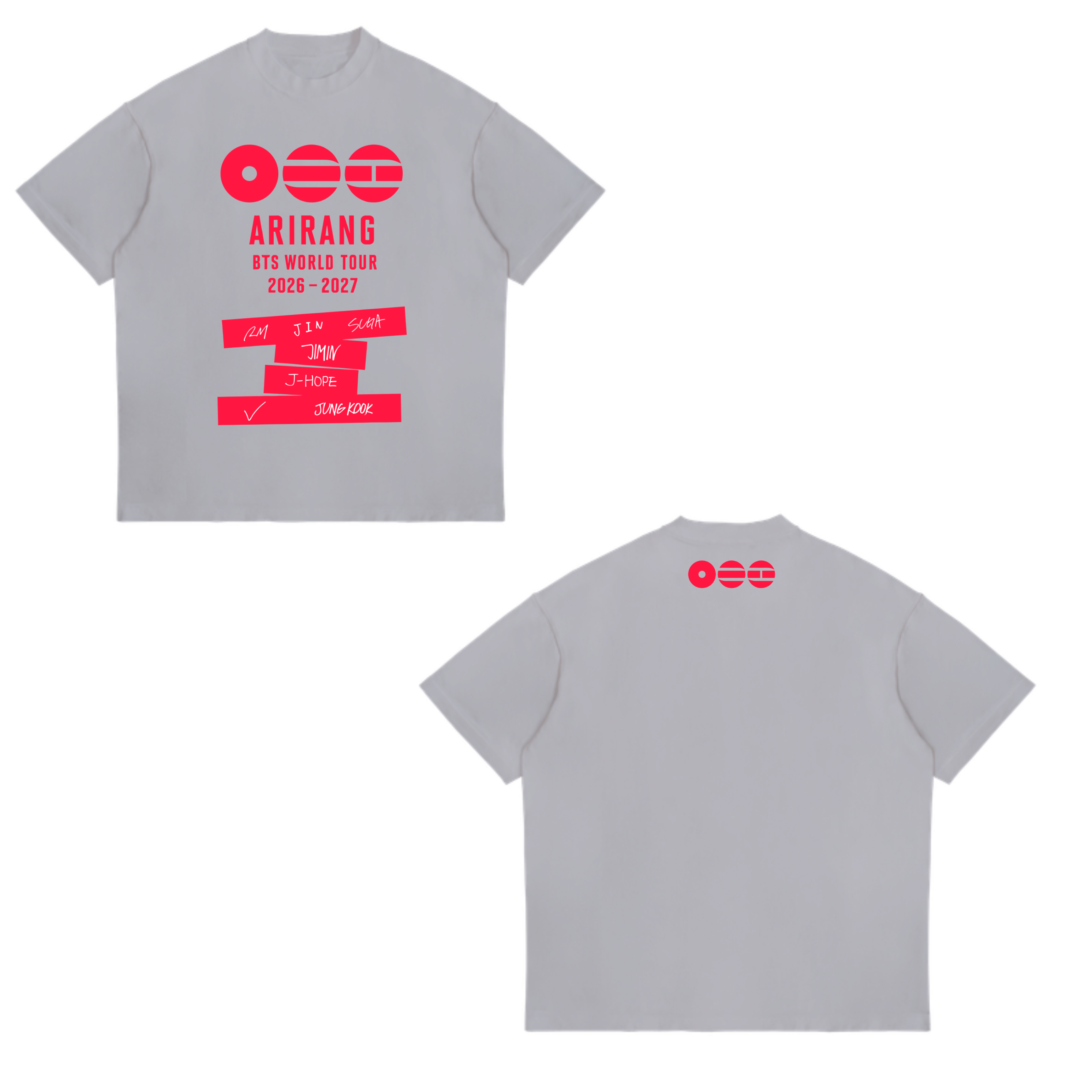 Camisa  World Tour Arirang 11 - BTS