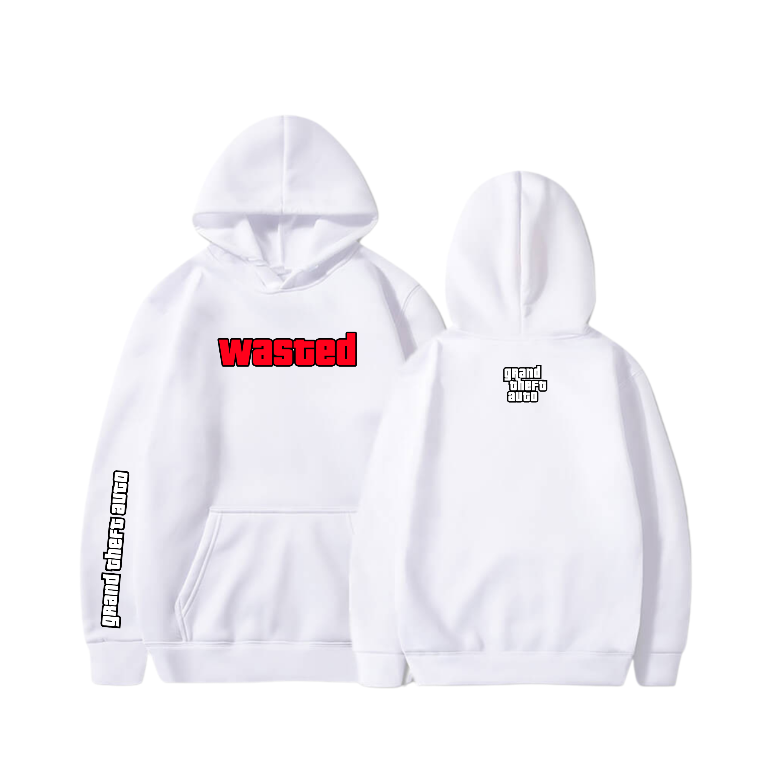 Hoodie Wasted  5 - Grand Theft Auto