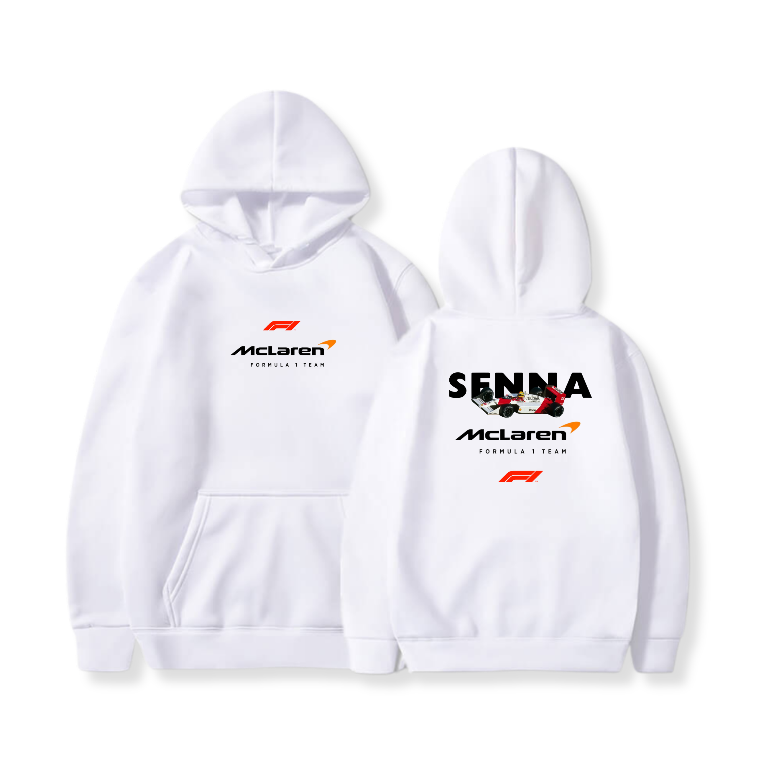 HOODIE AYRTON SENNA MONOPLAZA X MCLAREN F1 TEAM 2024