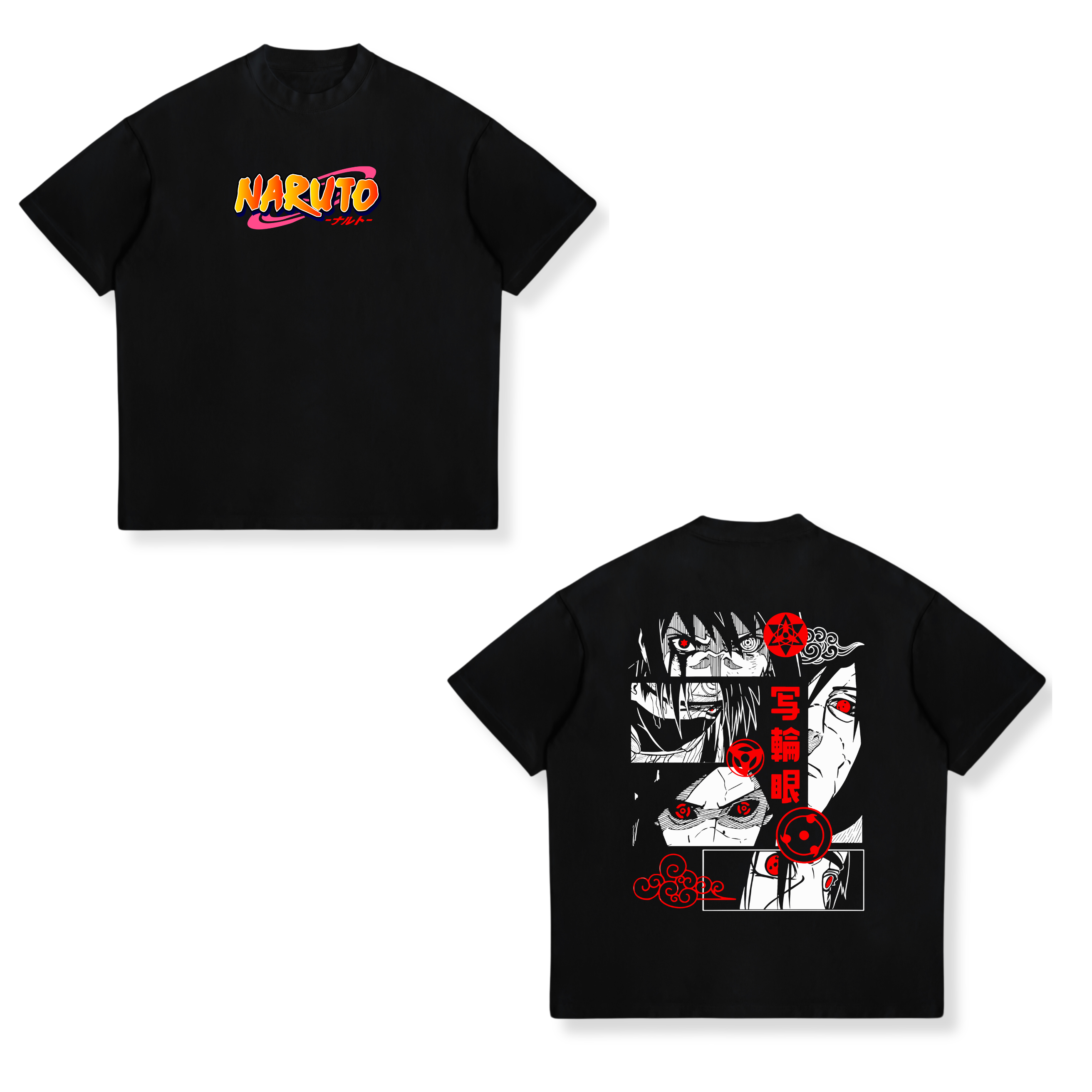 Camisa Madara y Sasuke 25 - Naruto
