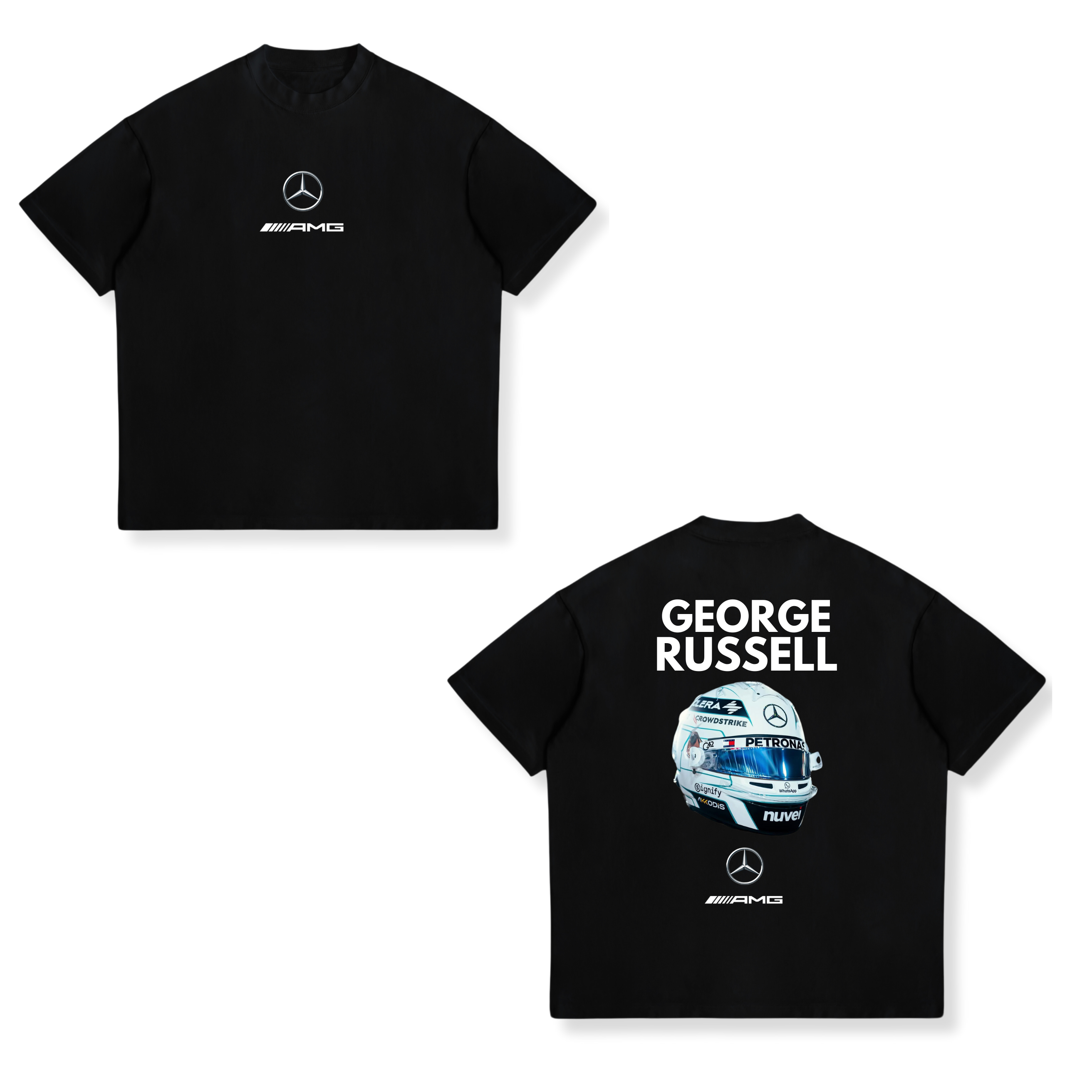 CAMISA GEORGE RUSSELL X MERCEDES AMG PETRONAS F1 TEAM 2024