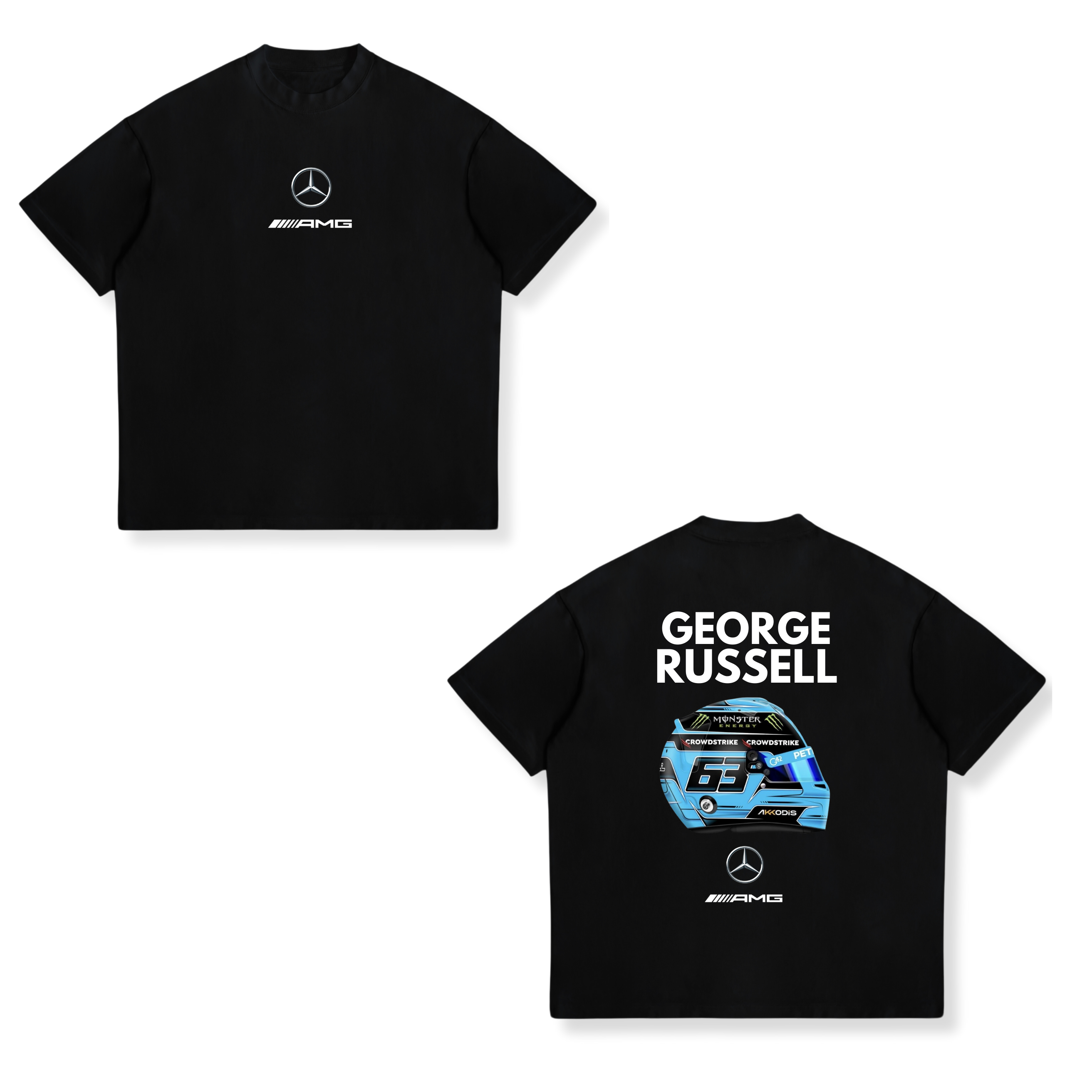 CAMISA GEORGE RUSSELL X MERCEDES AMG PETRONAS F1 TEAM 2024