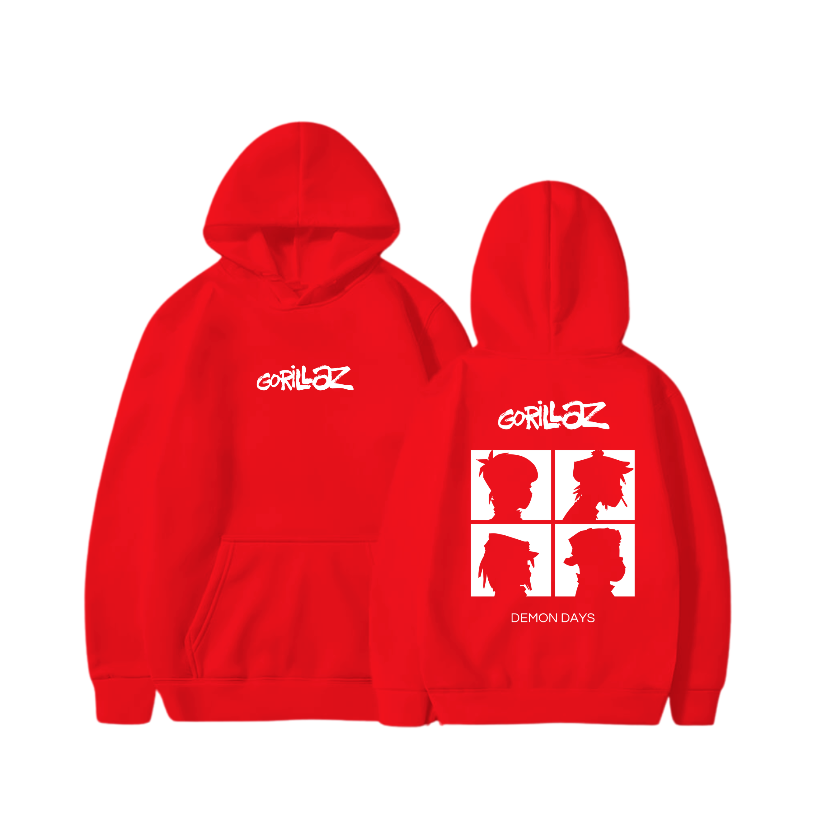 Hoodie Demon Days 4 - Gorillaz
