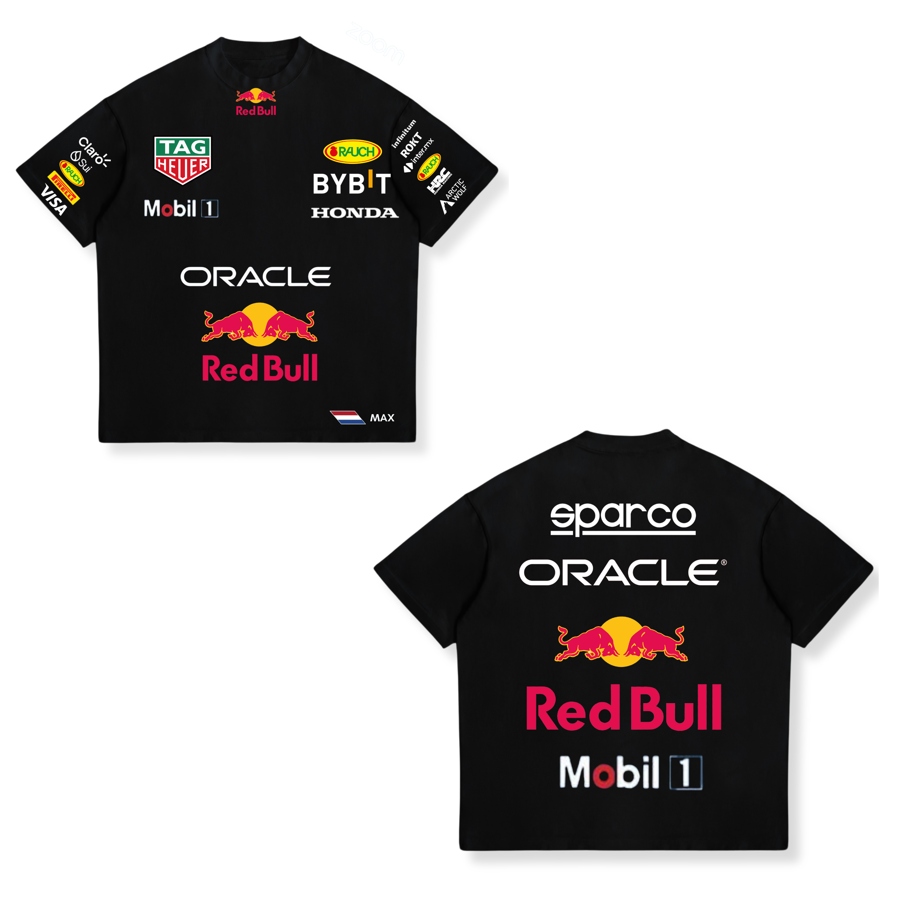 CAMISA ORACLE RED BULL RACING F1 TEAM 2024 VERSION PILOTO MAX VERSTAPPEN