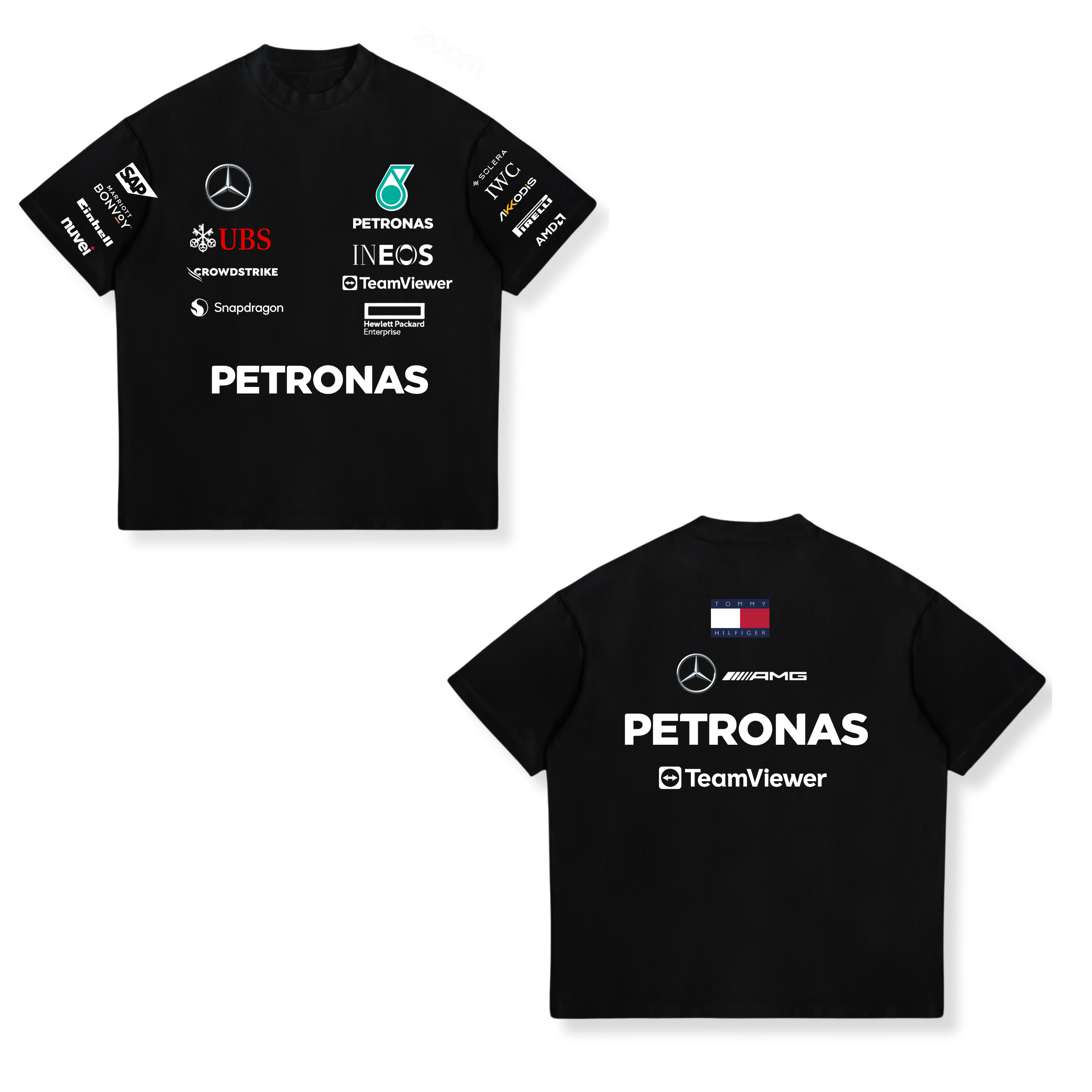 CAMISA MERCEDES AMG PETRONAS F1 TEAM 2024 VERSION PILOTO