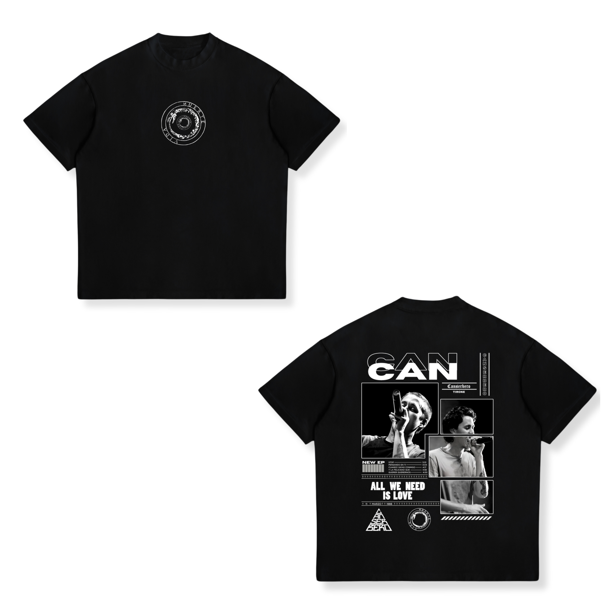 Camisa 1 - CANSERBERO