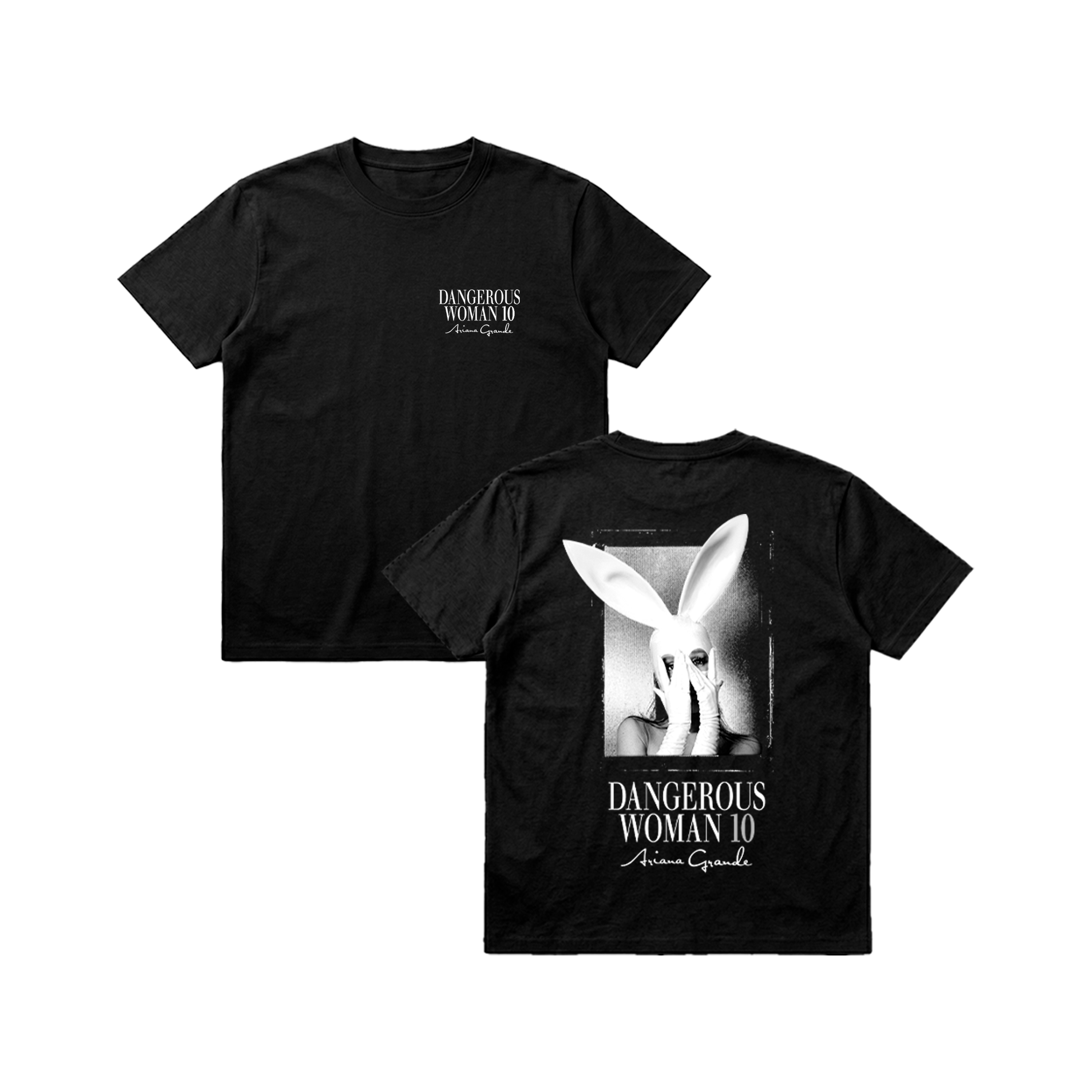 Camisa dangerous woman 10th anniversary 1 - Ariana Grande